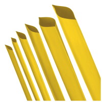 Schrumpfschlauch 2:1 gelb Ø3mm 2m