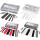 142 Stk. Schrumpfschlauch Set Transparent/Schwarz