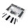 142 Stk. Schrumpfschlauch Set Polybag Transparent/Schwarz