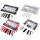 142 Stk. Schrumpfschlauch Set Polybag Transparent/Schwarz