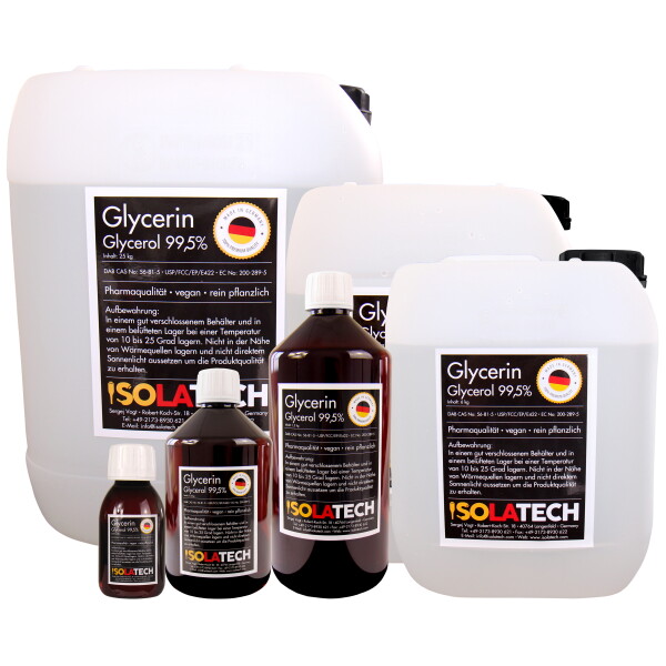 Glycerin 99,5% 0,1L-Flasche (Inhalt 120g)