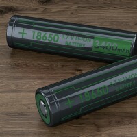 200x Batterie Isolatoren in grün für 18650er Akkuzelle