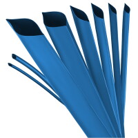Schrumpfschlauch 3:1 mit Kleber Blau
