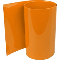 PVC Schrumpfschlauch 2:1 orange, Flachmaß: 30mm...