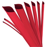 Schrumpfschlauch 3:1 mit Kleber Rot Ø20mm 5 Meter