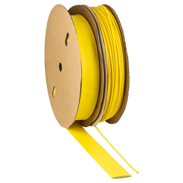 Schrumpfschlauch 3:1 mit Kleber Gelb Ø20mm 5 Meter