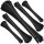 500Stk Kabelbinder Set Schwarz 100/150/200/250/300mm x 2,5/3,6mm