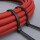 500Stk Kabelbinder Set Schwarz 100/150/200/250/300mm x 2,5/3,6mm
