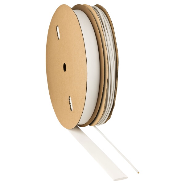Schrumpfschlauch 3:1 weiß Ø15mm 1m