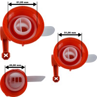 Sabeu Fluxx Ausgießhahn AH23/61 für Kanister 20L 30L