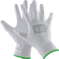 Polyester Arbeitshandschuhe in verschiedenen Farben und...