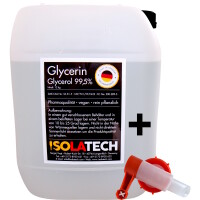 Glycerin 99,5% geprüft 99,98% rein  s. Zertifikat...