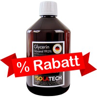 Glycerin 99,5% 0,5L-Flasche (Inhalt 0,6kg)