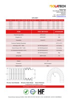 Datenblatt der Wellrohre.
