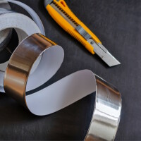 Aluminium Klebeband 50mm/75mm/100mm x 45 Meter