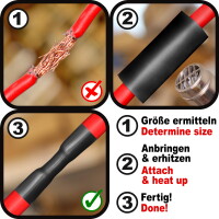 357-tlg Magnum Set in Plastikbeutel Schwarz