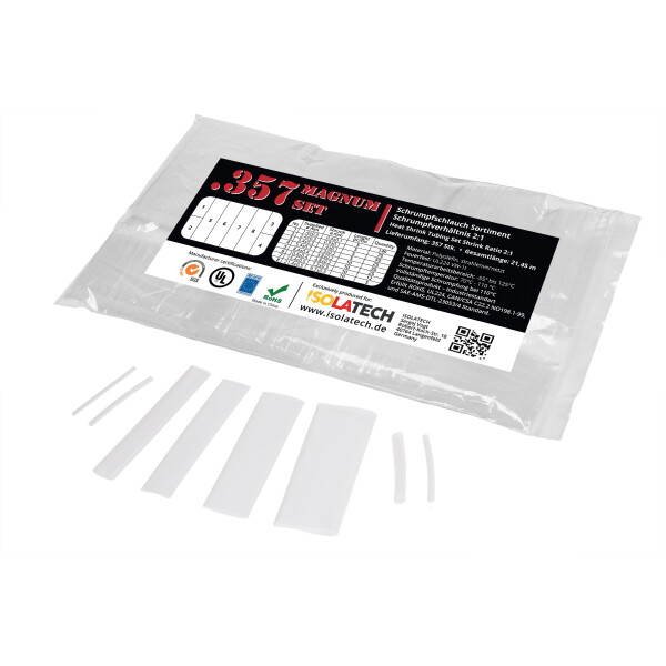 357-tlg Magnum Set in Plastikbeutel Transparent